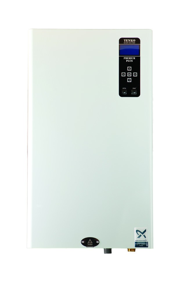 Электрический котел Tenko Премиум Плюс 7.5 кВт 380В (с насосом Grundfos и расширительным баком)