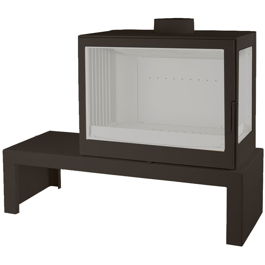 Печь Liseo Castiron LCI 7 GFR Table (стекло справа)