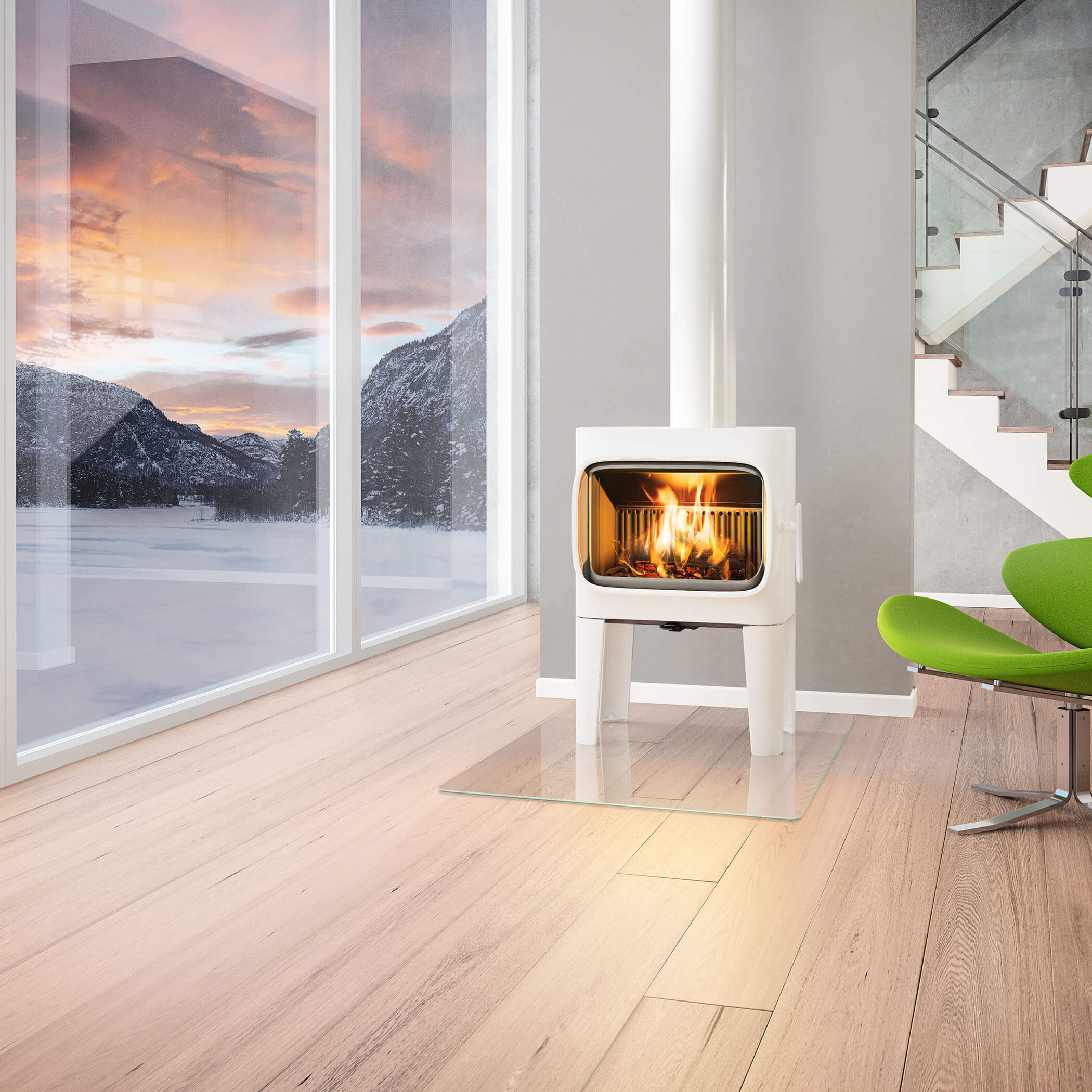 Печь-камин JOTUL F 305 R LL WHE