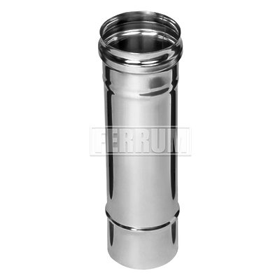 Дымоход 0,25м FERRUM (430/0,8 мм) ф115