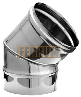 Колено угол 135 FERRUM (430/0,8 мм) ф130
